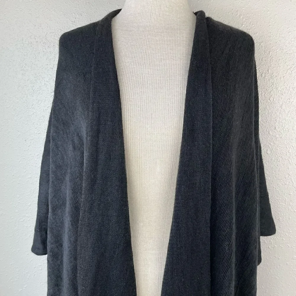 NWT NYA Black Sweater Wrap